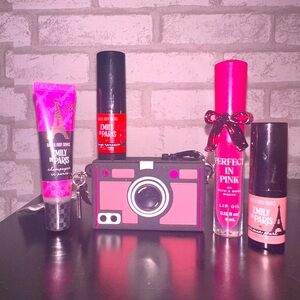Emily in Paris x Bath & Body Works Bundle | 4 Lip Products + PocketBac Holder